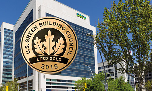 Torre DKV Sello Leed Gold
