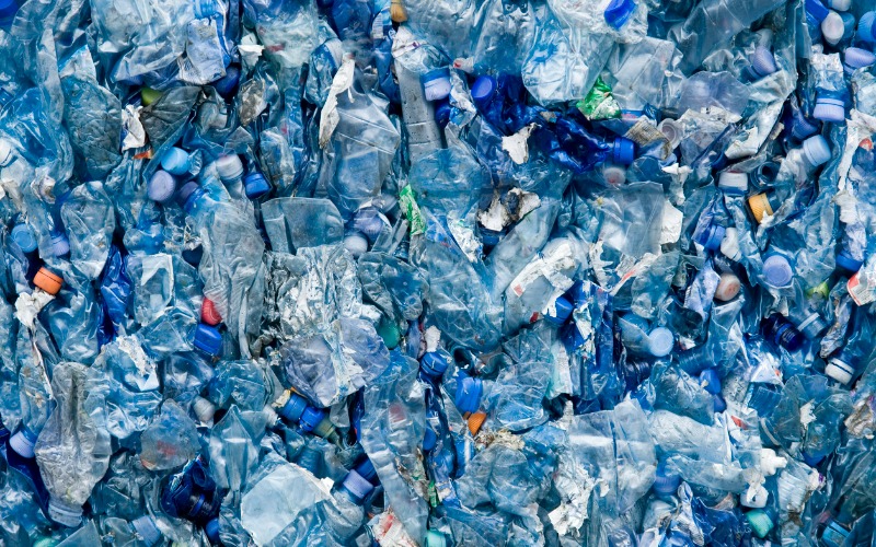 tipos de plástico PET reciclaje botellas