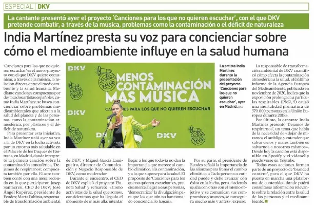 India Martínez Contaminación atmosférica