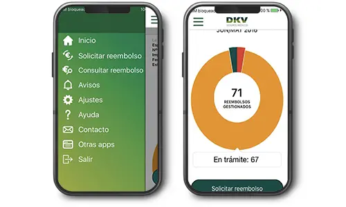 App DKV Reembolso de gastos