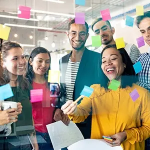 Empleados creativos