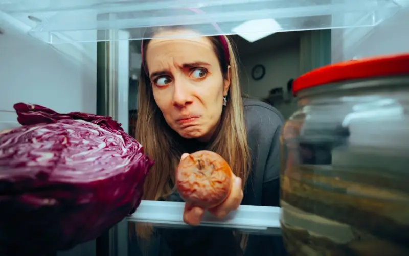 Alimentos en la nevera