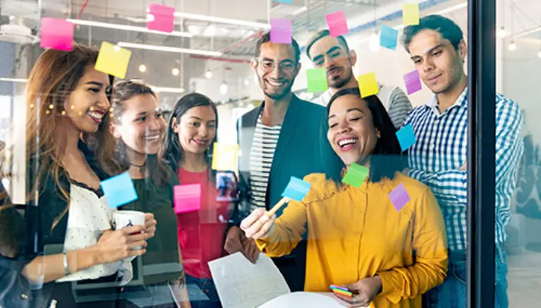 Empleados creativos