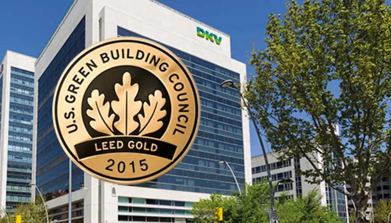 Torre DKV Sello Leed Gold